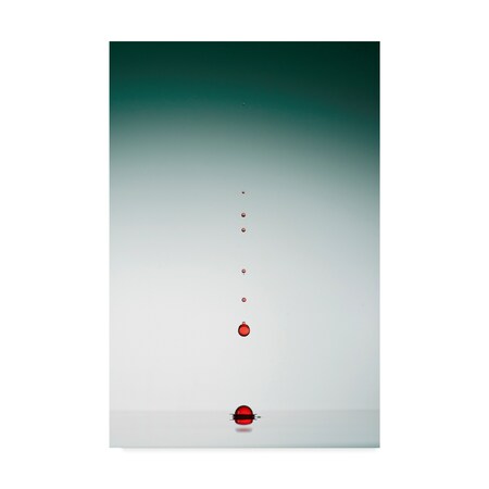 Trademark Fine Art Veli Aydogdu 'Evolution Of Waterdrops 1' Canvas Art, 16x24 1X07496-C1624GG